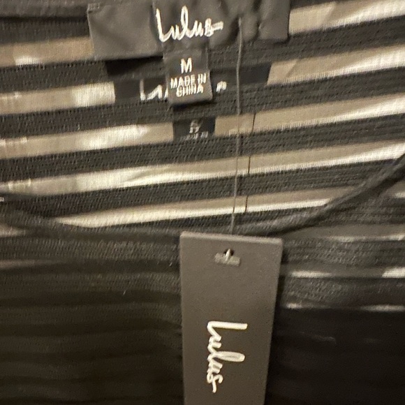 NWT black bodycon dress - Picture 4 of 4